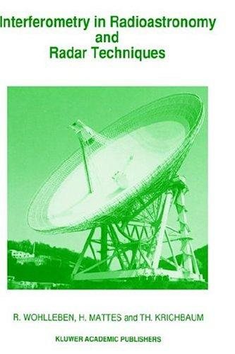 Couverture : Interferometry in radioastronomy and radar techniques