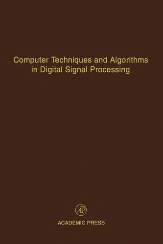 Couverture : Computer techniques and algorithms in digital signal processing