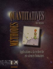 Couverture : Méthodes quantitatives