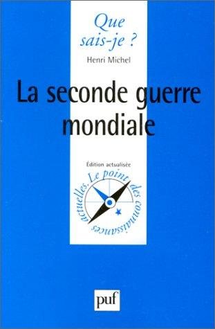 Couverture : La Seconde guerre mondiale