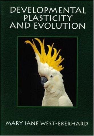 Couverture : Developmental Plasticity and Evolution