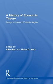 Couverture : A history of economic theory