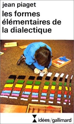 Couverture : Les formes élémentaires de la dialectique