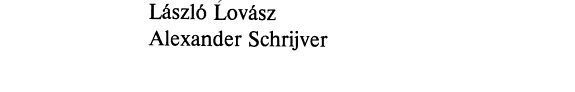 Couverture : Geometric Algorithms and Combinatorial Optimization