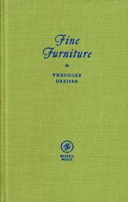 Couverture : Fine furniture