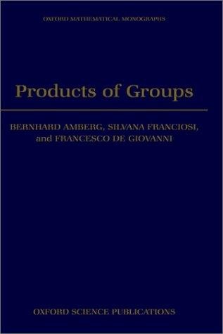Couverture : Products of Groups