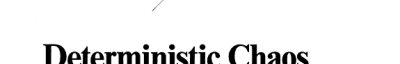 Couverture : Deterministic Chaos