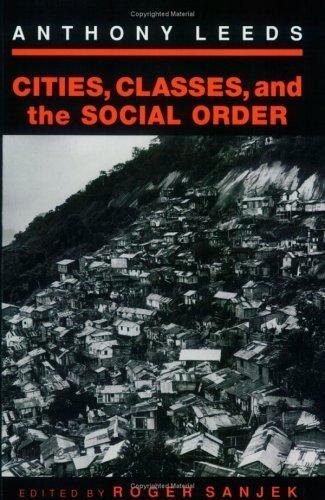 Couverture : Cities, classes, and the social order