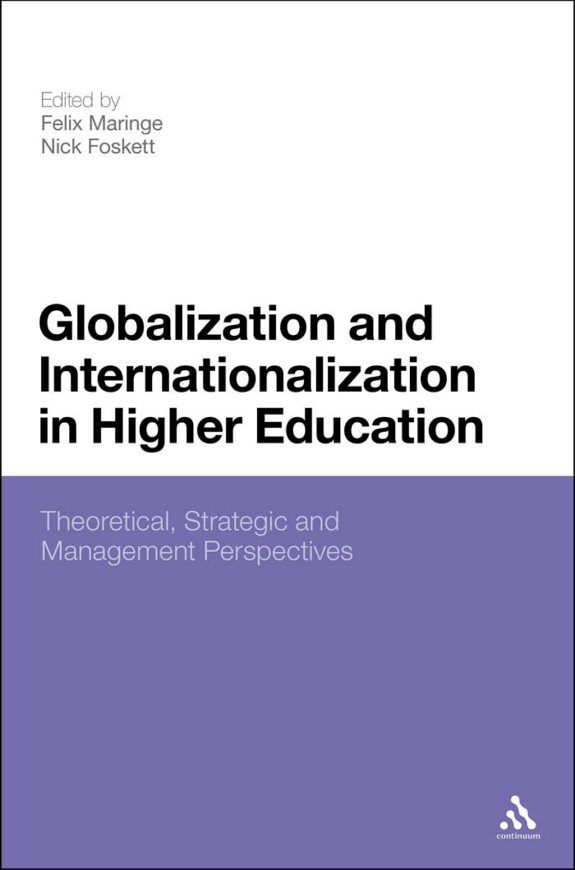 Couverture : Globalisation and internationalisation in higher education