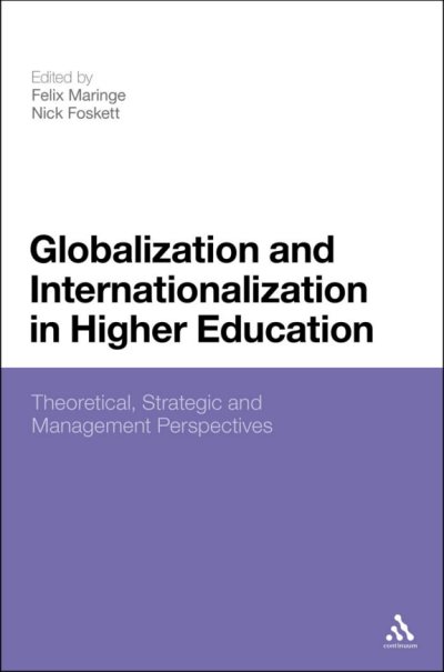 Couverture : Globalisation and internationalisation in higher education