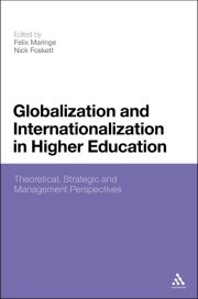 Couverture : Globalisation and internationalisation in higher education