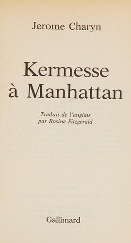 Couverture : Kermesse à Manhattan