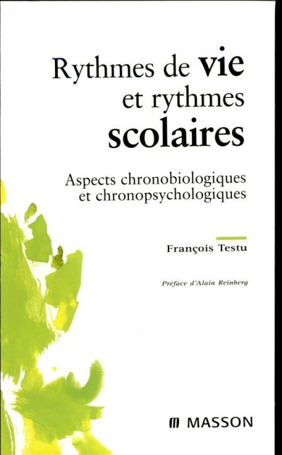 Couverture : Rythmes de vie et rythmes scolaires