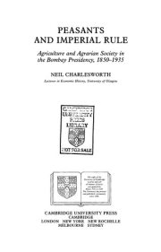 Couverture : Peasants and imperial rule