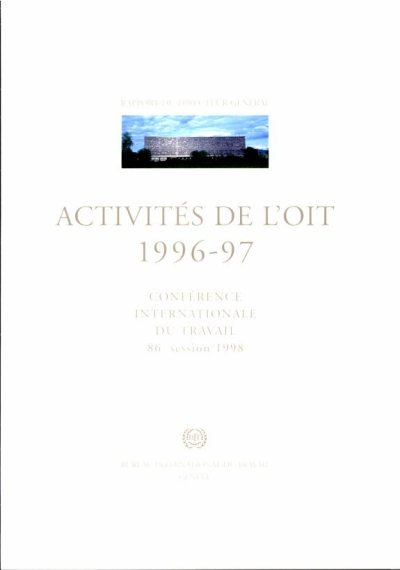 Couverture : Activités de l'OIT 1996-1997