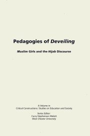 Couverture : Pedagogies of deveiling