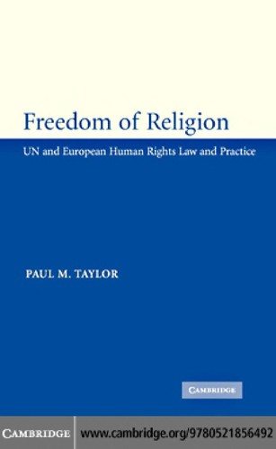 Couverture : Freedom of religion