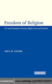 Couverture : Freedom of religion