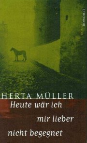 Couverture : Heute wär ich mir lieber nicht begegnet