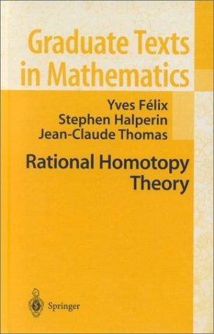 Couverture : Rational homotopy theory