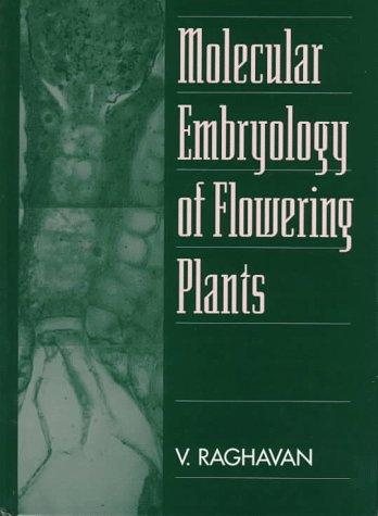 Couverture : Molecular embryology of flowering plants