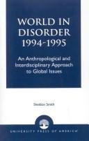 Couverture : World in disorder, 1994-1995