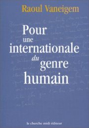 Couverture : Pour une internationale du genre humain