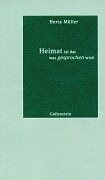 Couverture : Heimat ist das was gesprochen wird