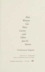 Couverture : How women got their curves and other just-so stories