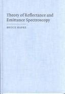 Couverture : Theory of reflectance and emittance spectroscopy