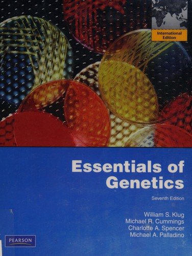 Couverture : Essentials of Genetics