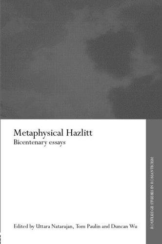 Couverture : Metaphysical Hazlitt