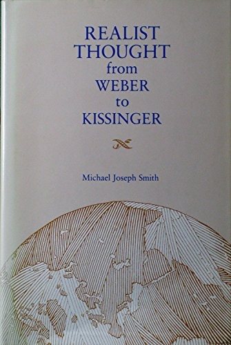 Couverture : Realist thought from Weber to Kissinger