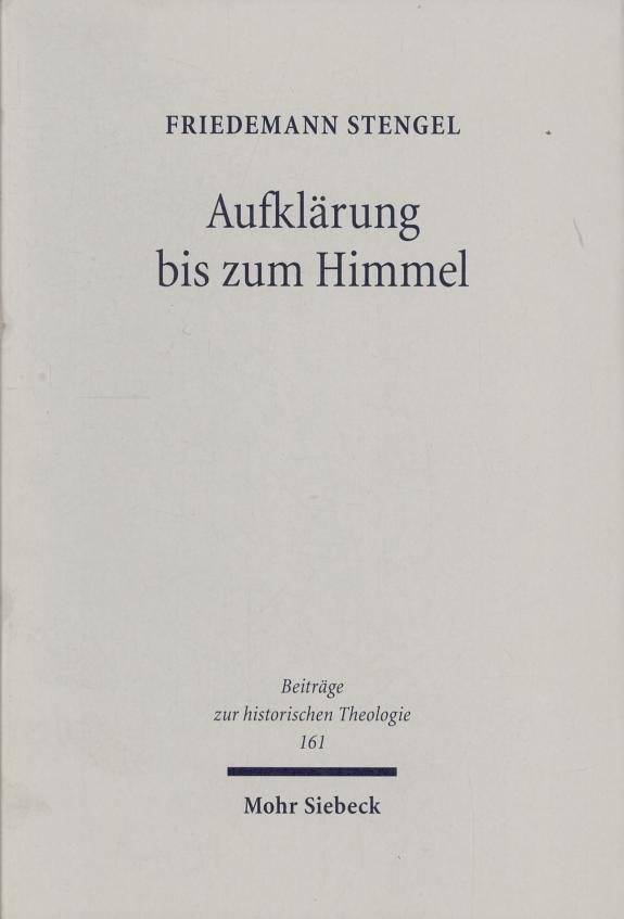 Couverture : Aufklärung bis zum Himmel