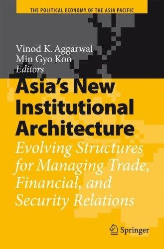 Couverture : Asia's New Institutional Architecture