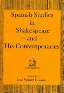 Couverture : Spanish studies in Shakespeare and his contemporaries