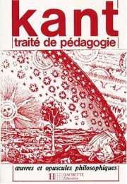 Couverture : Traité de pédagogie