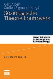 Couverture : Soziologische Theorie Kontrovers