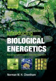 Couverture : Introducing biological energetics
