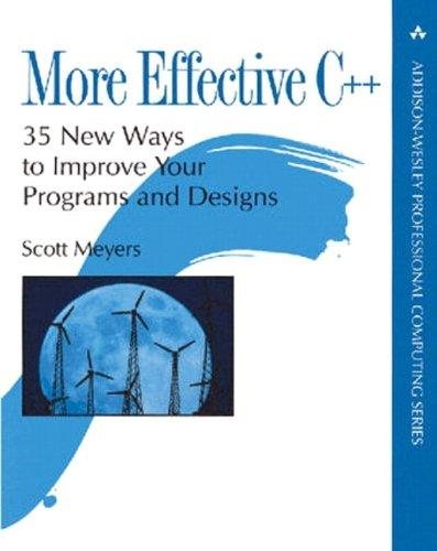 Couverture : More Effective C++