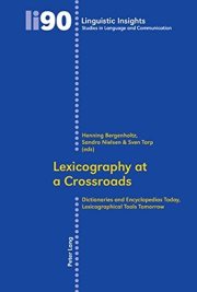 Couverture : Lexicography at a crossroads