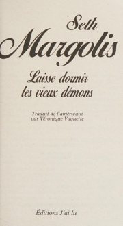 Couverture : Laisse dormir les vieux démons