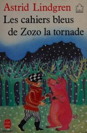 Couverture : Les cahiers bleus de Zozo la tornade