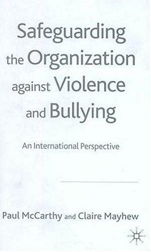 Couverture : Safeguarding the Organization against Violence and Bullying