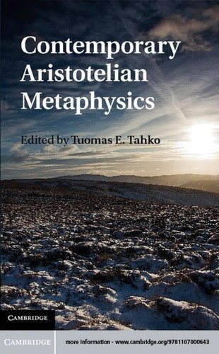 Couverture : Contemporary Aristotelian metaphysics