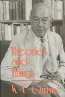 Couverture : Theories and things