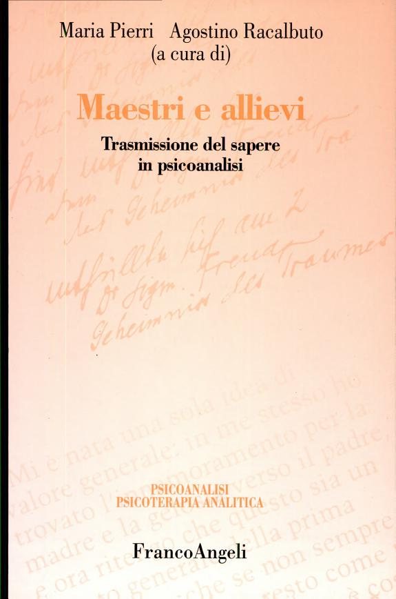 Couverture : Maestri e allievi