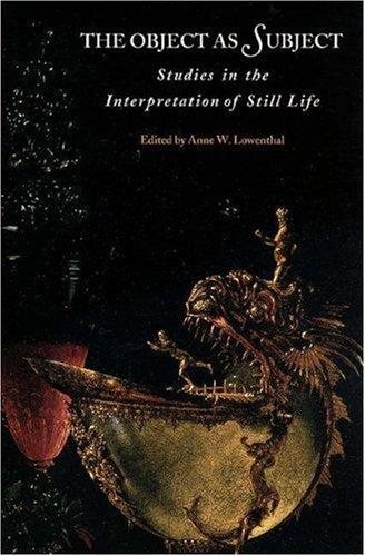Couverture : The object as subject