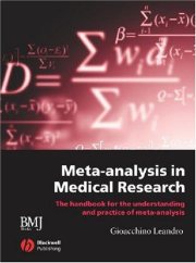 Couverture : Meta-analysis in medical research