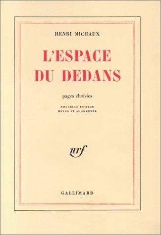 Couverture : L'espace du dedans